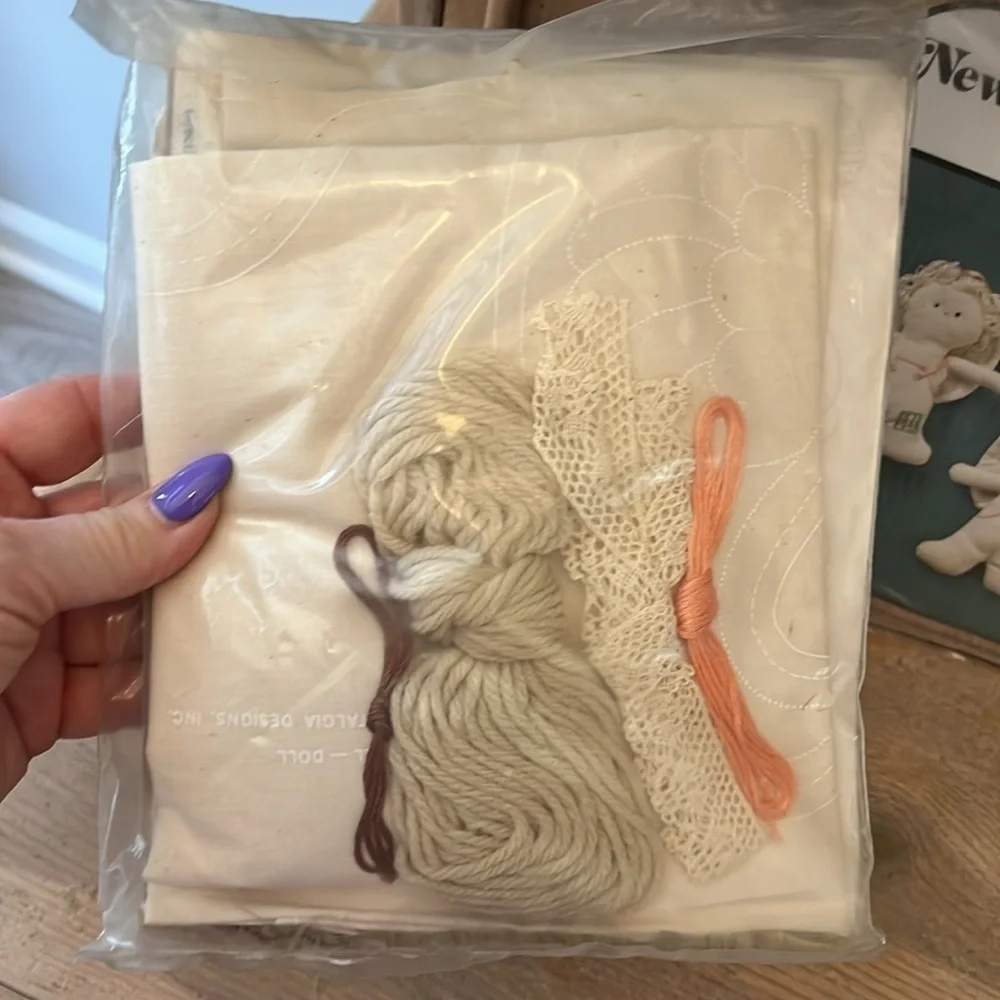 Newstalgia Designs Angels Two Vintage Kits Unopened 1980’s Boy Angels Love New